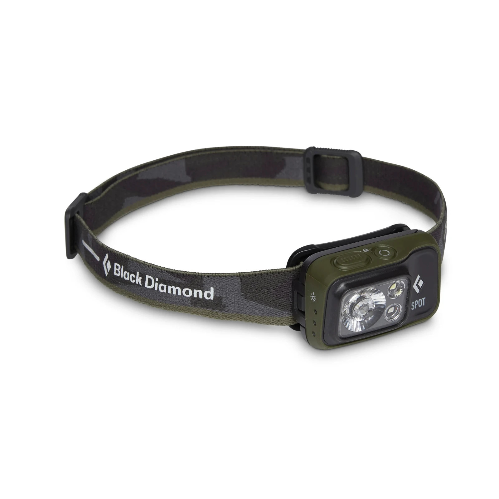 Black Diamond Spot 400 Headlamp 400 Lumens Dark Olive IPX8 Camping Hiking LED