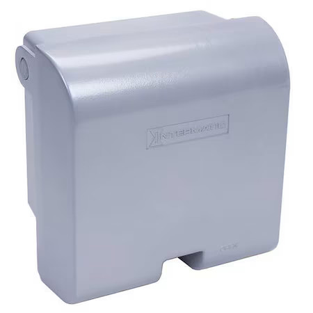 Intermatic Wp1030mxd Weatherproof Cover, Switch Box Type, 2 Gang, Die-Cast