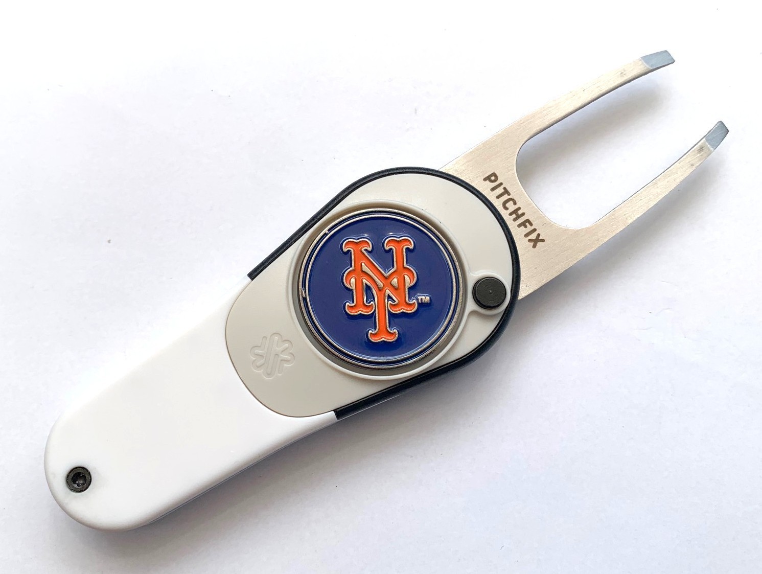 New York Mets Pitchfix Icon Switchblade Premium Golf Ball Marker Divot Tool New