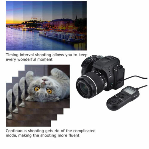 A&R Timer Remote For Nikon D750 D610 D5100 D5200 D5300 D600 Replacement MC-DC2