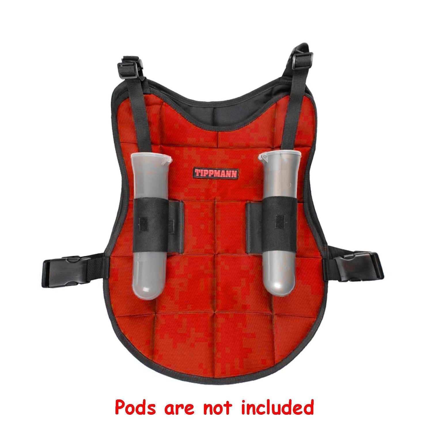 Tippmann Chest Protector - Podded - Red / Blue Reversible