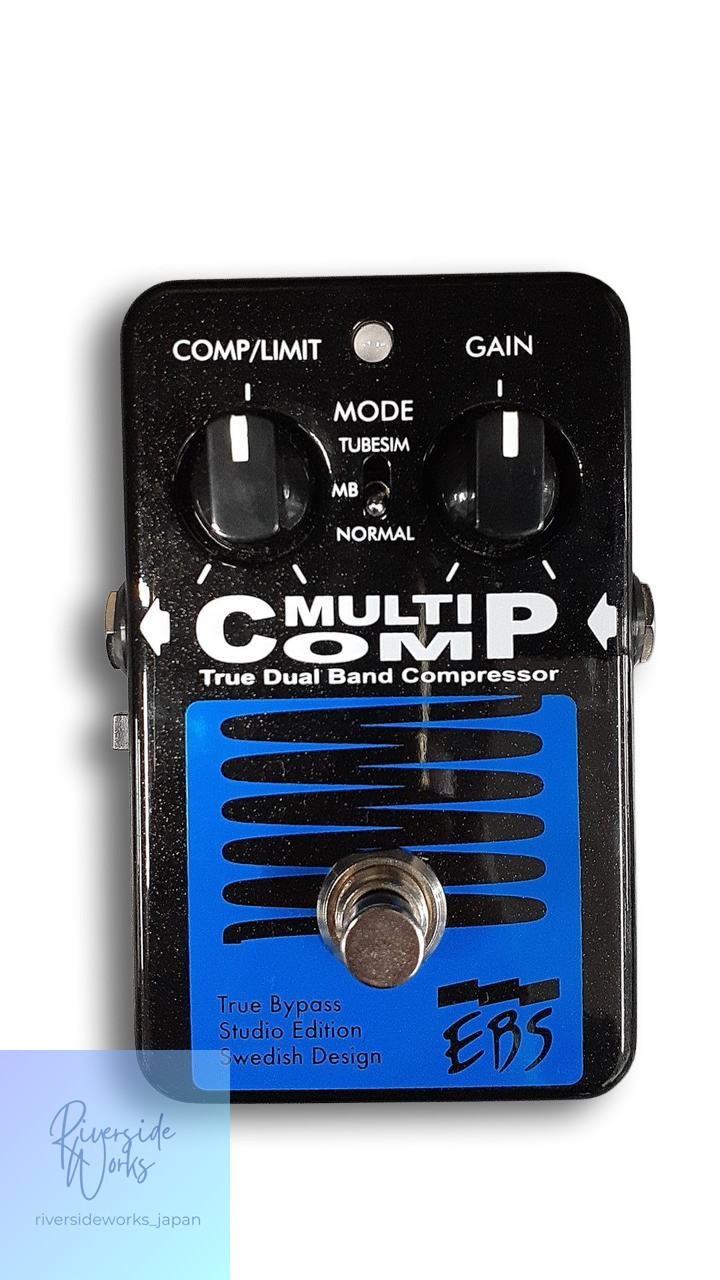 EBS Multi Comp Effects Pedal - Compressor for Guitar JP