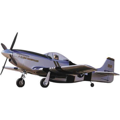 Balsa USA 1.20 P51 P-51D Mustang Scale WW2 Rc Remote Control Airplane Kit #416