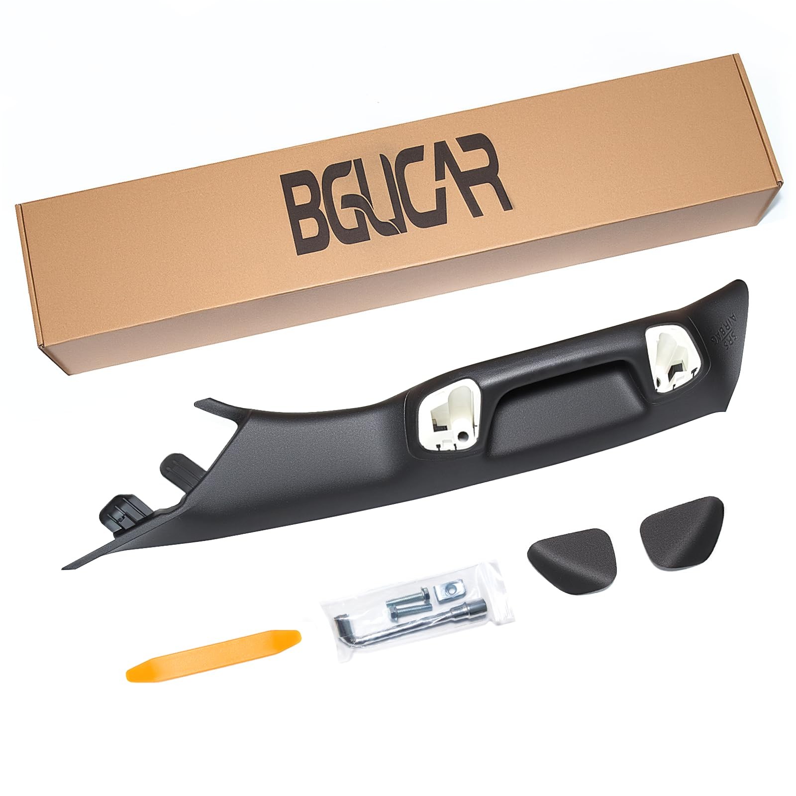 bgucar Driver Side A-Pillar Grab Handle For 3rd Gen Tacoma (2016-2023), Black
