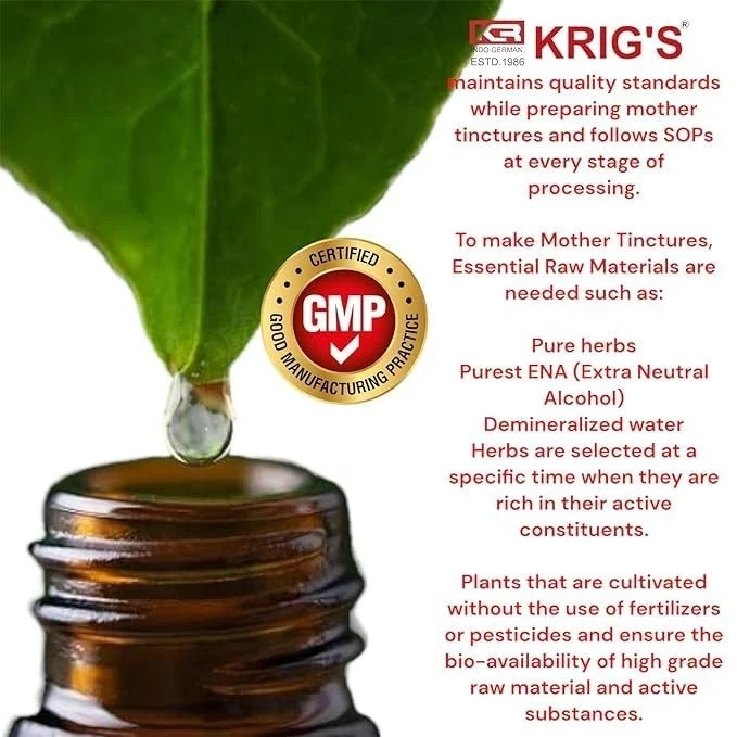 KRIG'S 192 Beard Drops Homeopathic - Extraordinary Premium Drops 30ml
