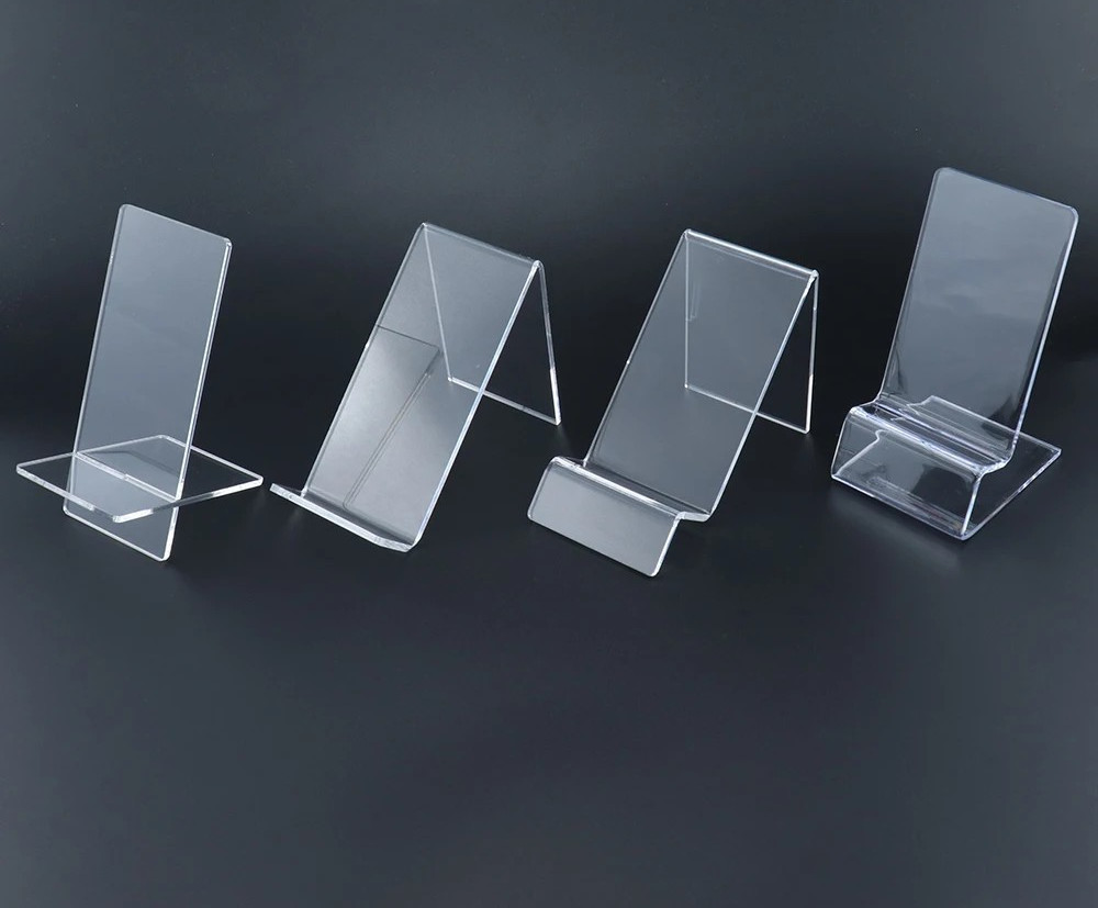 Acrylic Display Stand Holder for Handheld Game Console Display Bracket Clear