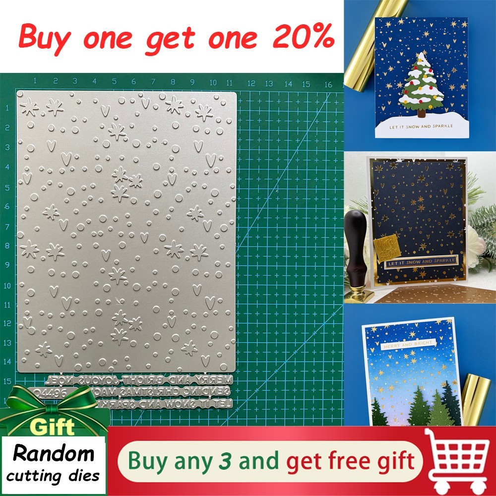 Magic Wonderland Hot Foil Dies Scrapbooking Paper Card Crafts Embossing Stencils