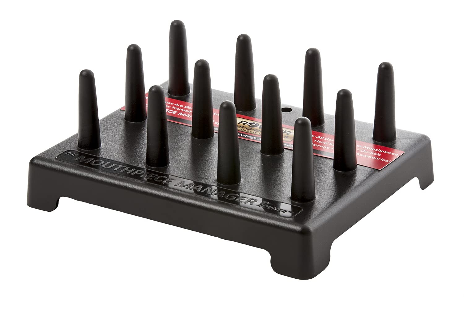 ROVNER Mouthpiece Manager for Displaying or Storing Saxophone and Clarinet Mo...