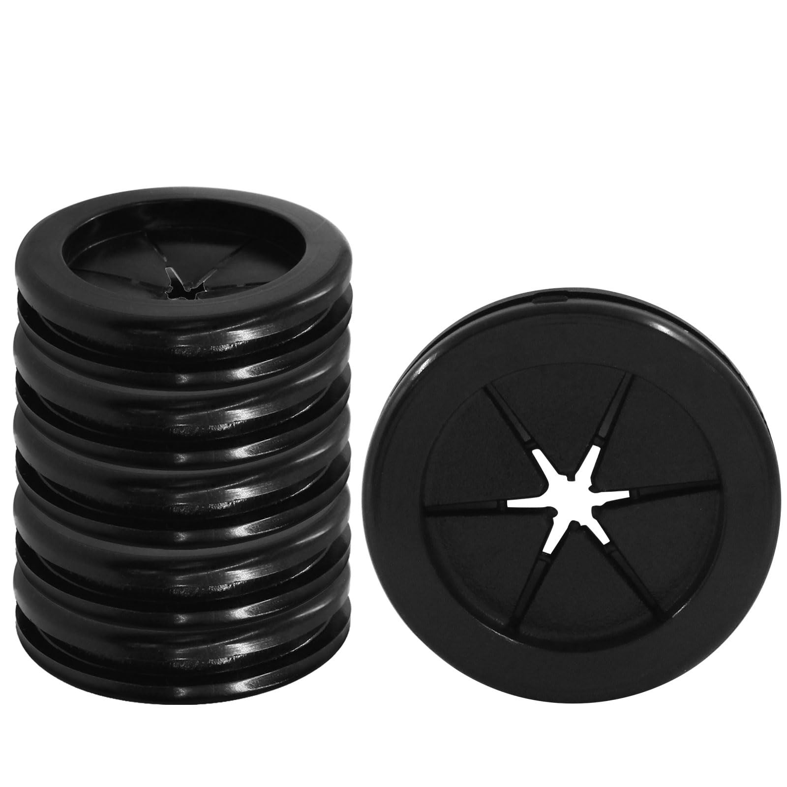 6pcs 1" ID 1 1/4" Drill Hole Rubber Grommets Firewall Hole Plug Wire Protecti