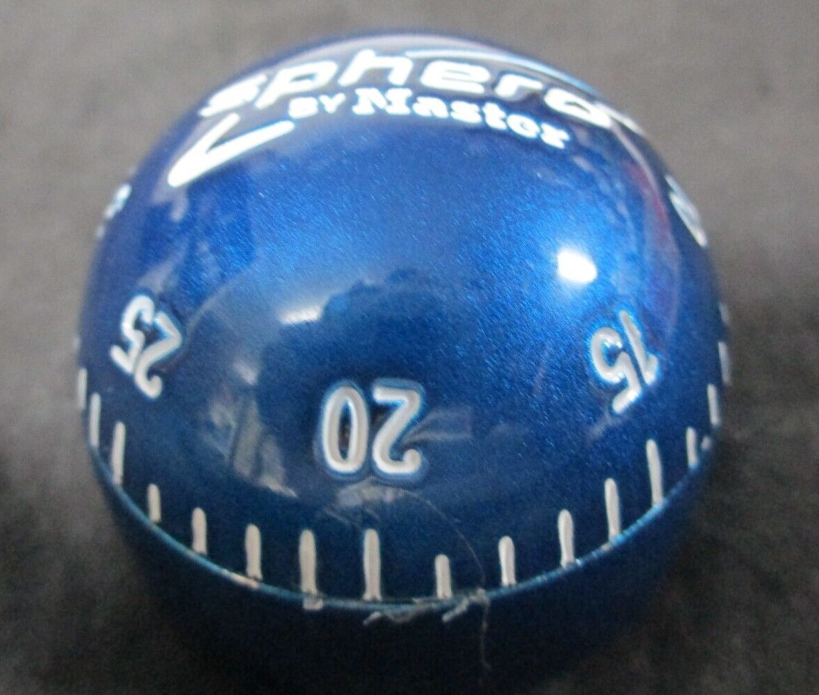 Master Lock Sphero Master Blue Smooth Spin Combination Lock New