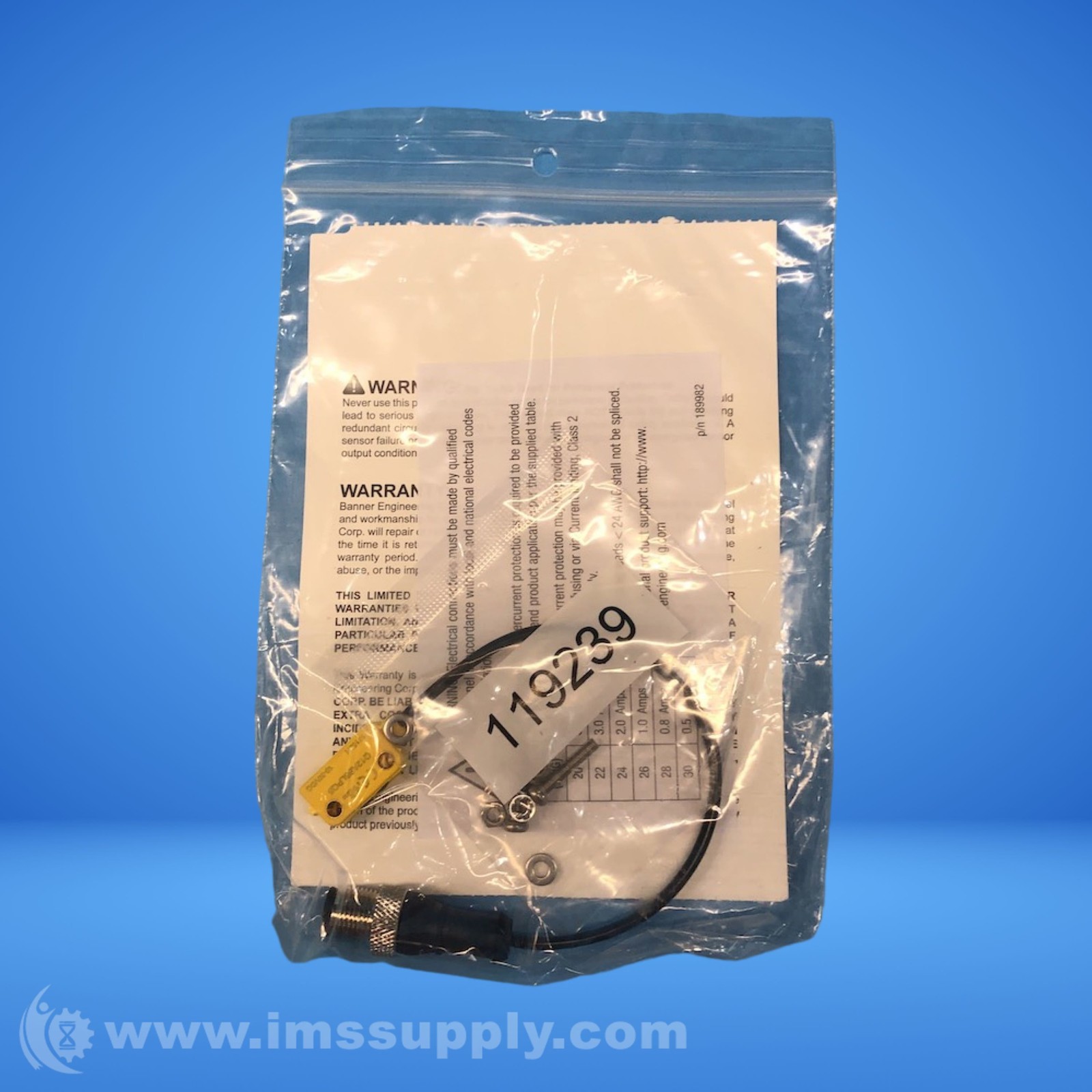 Banner Engineering Corp. Q12AB6LPQ5 Photoelectric Sensor FNFP