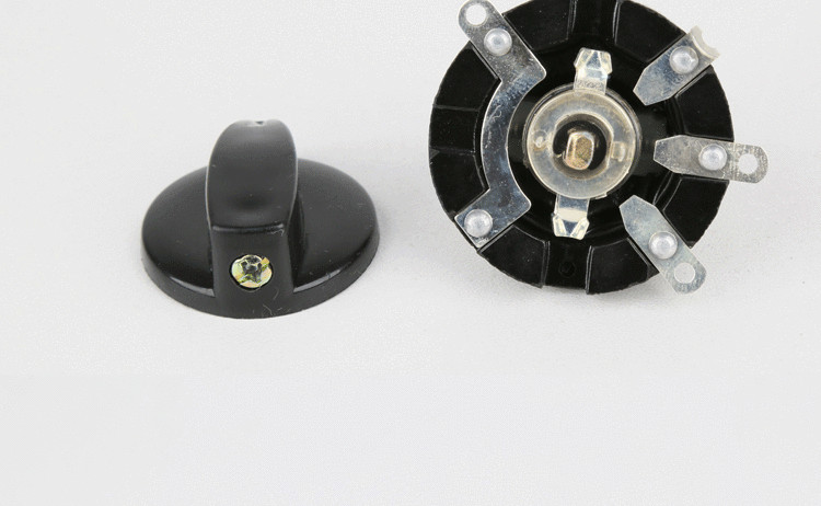 120v - 250V Heavy Duty 4 Position 3 speed Fan Selector Rotary Switch With Knob
