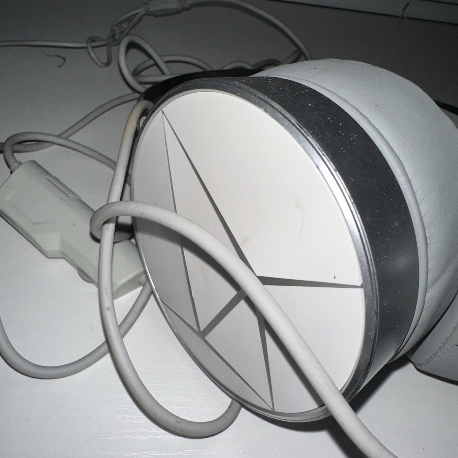 #Z10- PeohZarr Diamond Series White Gaming Headset Untested