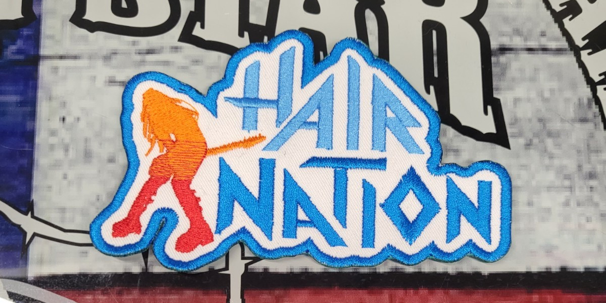 EMBROIDERED HAIR NATION LOGO PATCH (Please Read Ad)