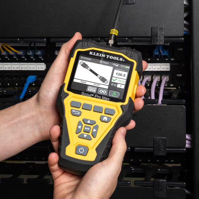 Klein Tools Scout Pro Max Network Cable Tester With Remote Set - NO SHIP CA