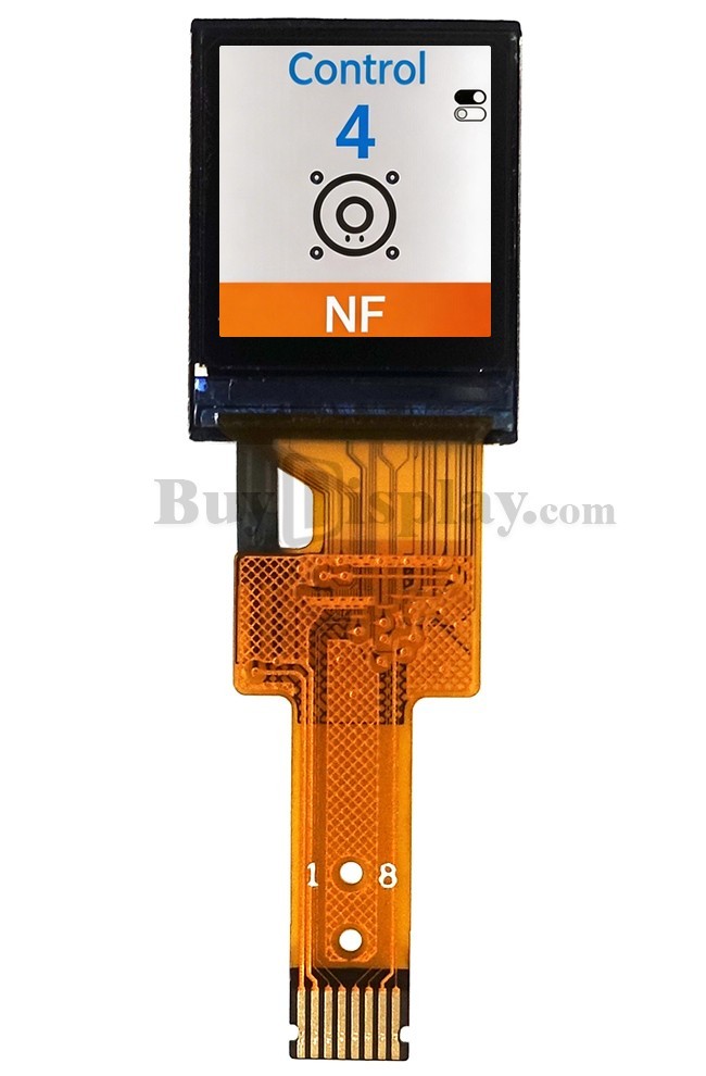 0.6" Mini Color TFT LCD Display Module 128x150 IPS ST7735P3