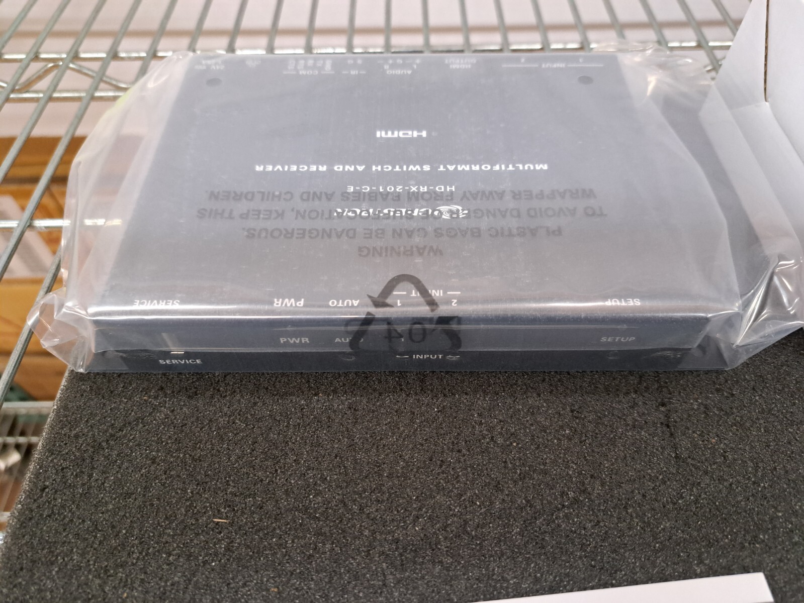 New, Crestron, HD-RX-201-C-E, HDMI Multiformat Switch and Receiver