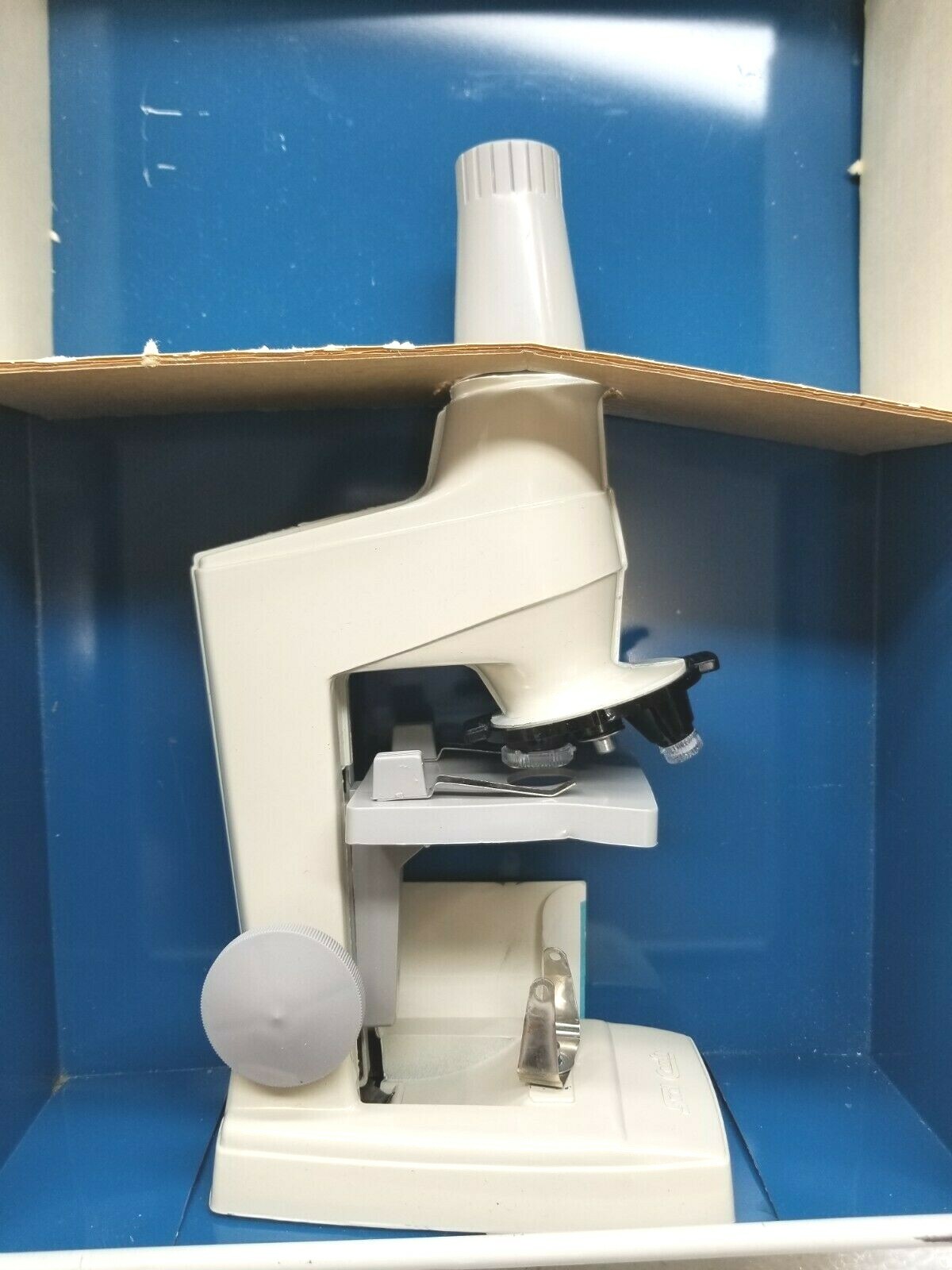 Vintage 1963 SKILCRAFT MICROSCOPE LAB Senior Set Case Microscope