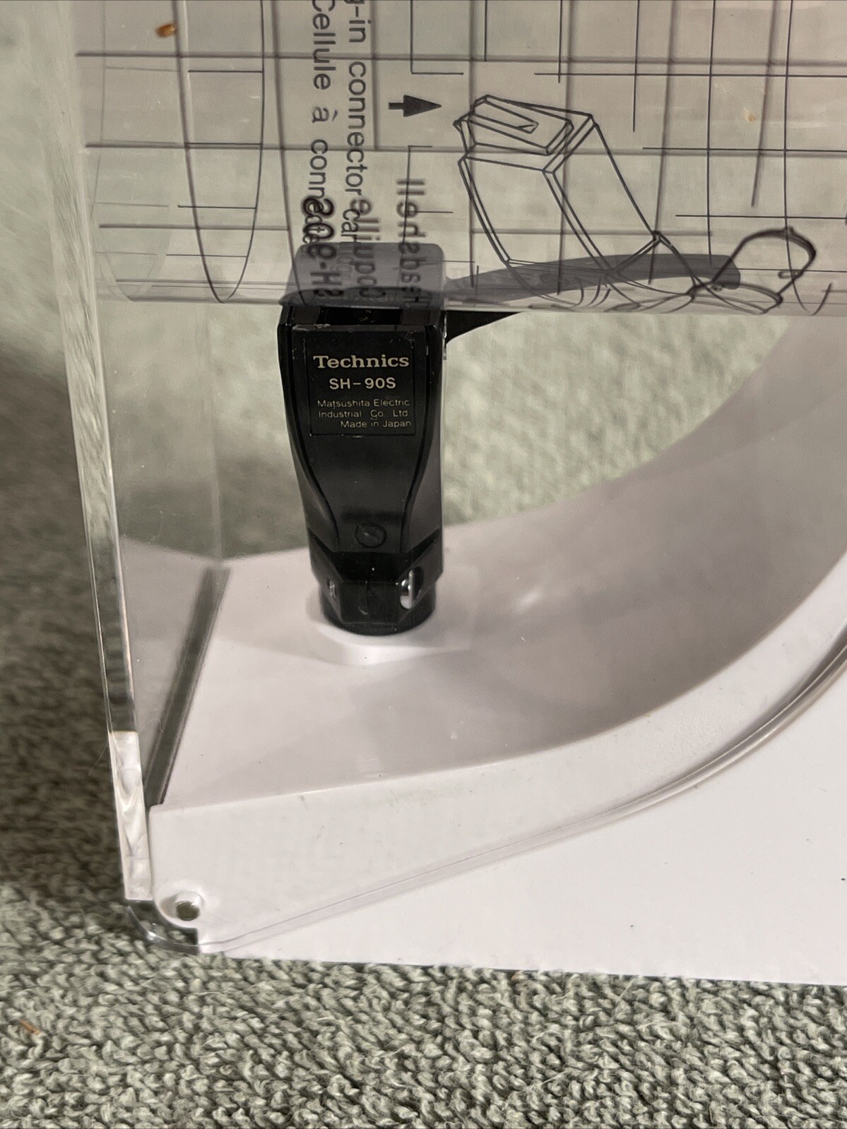 Technics SH-90S Headshell Brand New - Factory Sealed
