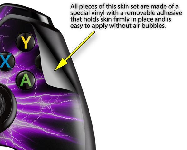 Lightning Purple Skin for XBOX One Controller