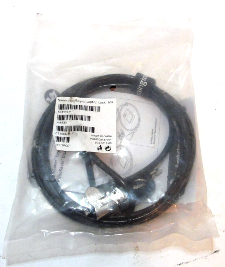 Nanosaver Keyed Laptop Lock K64445M