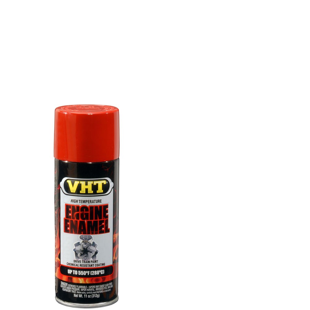 VHT Paint SP152; Engine Enamel 11oz Aerosol Ford Red 550 deg F Intermittent