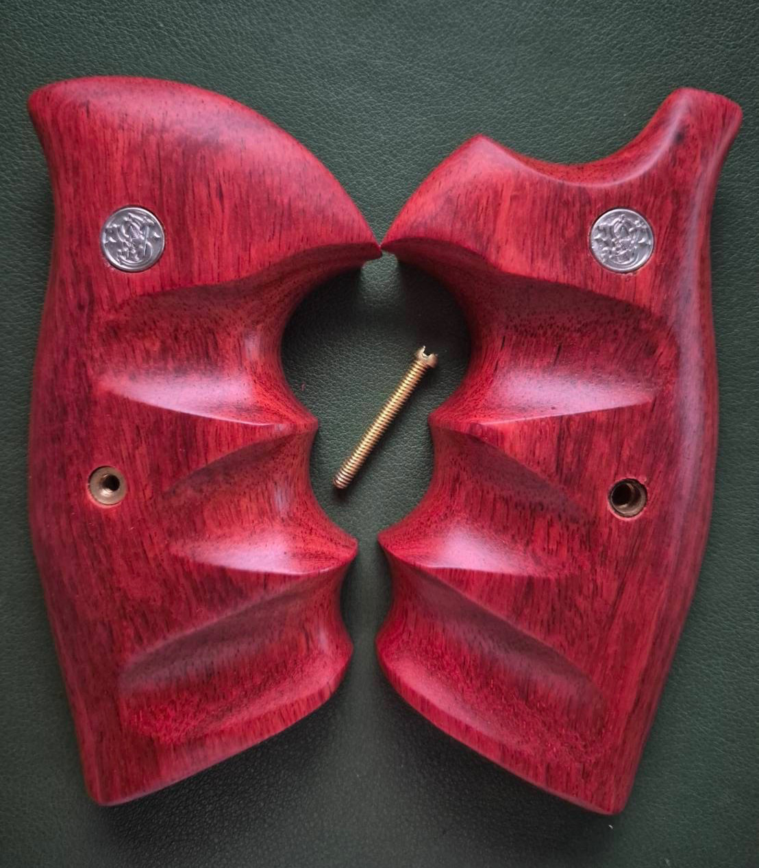 s&w K,L frame grips Fit Round butt Only,Smith and Wesson,NEW,Handmade, Jaruwan.p