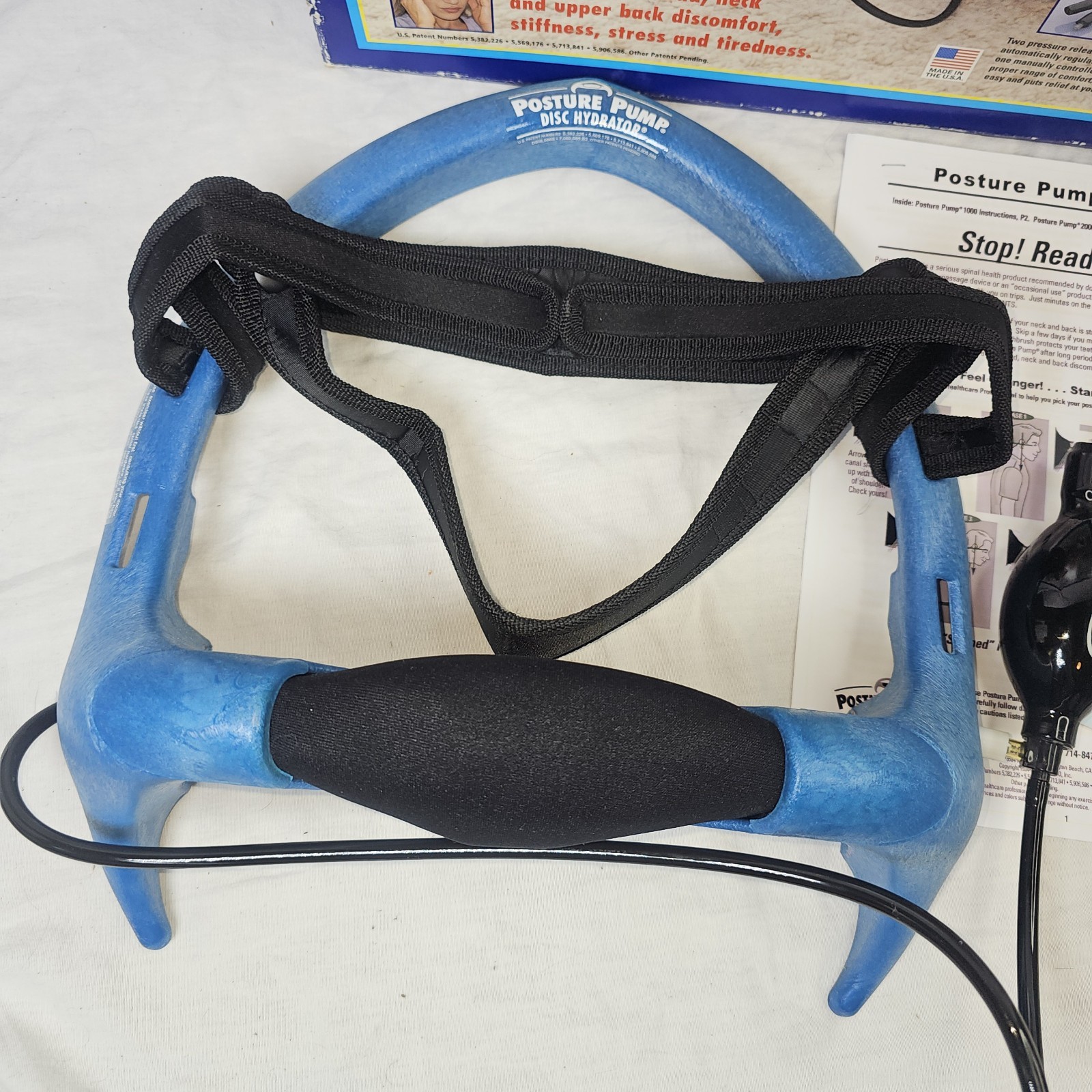 Posture Pump Neck Exerciser Machine Professional Model Made in USA