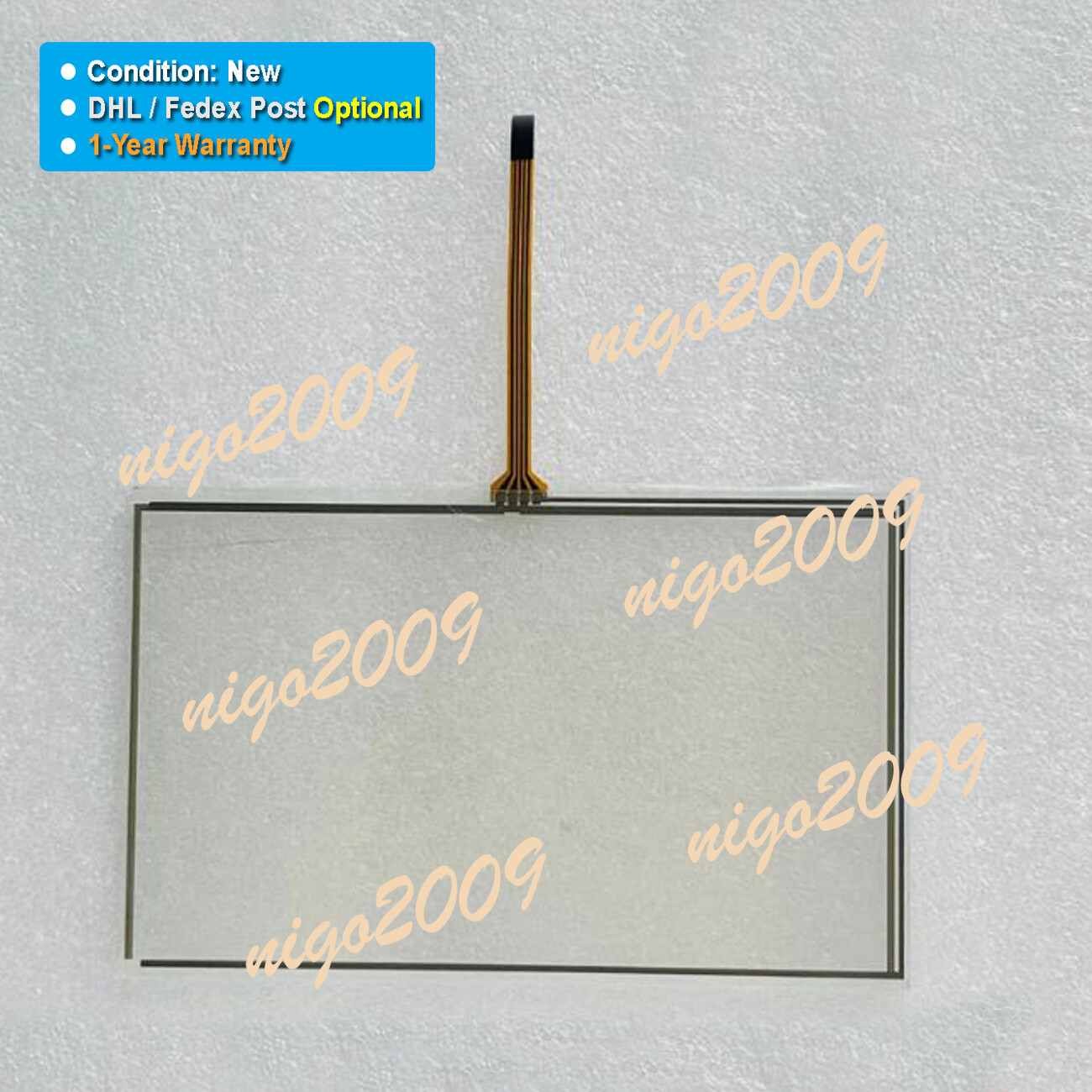 New 7'' Touch Screen Glass AMT98975 Fit for DELTA Touch Panel 1-Year Warranty