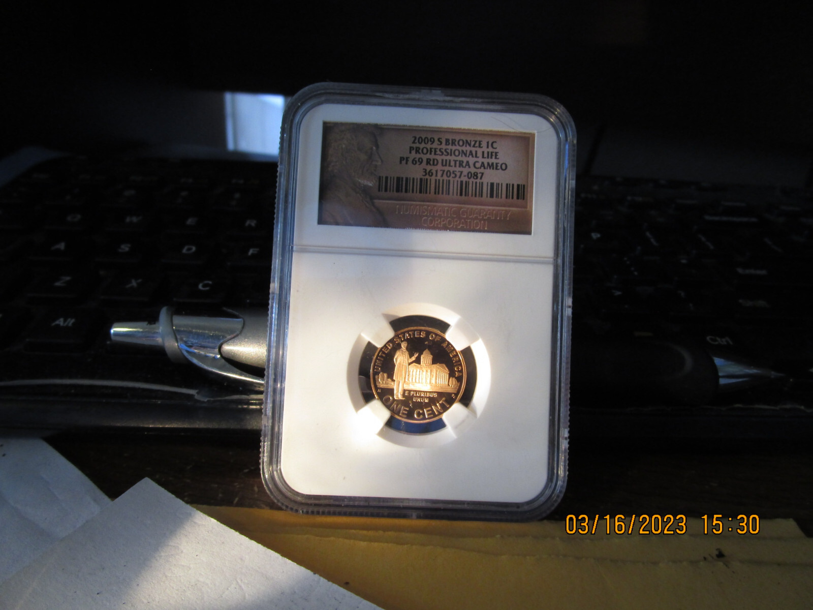 2009 S NGC Lincoln Cent Professional Life PF 69 Ultra Cameo +++++