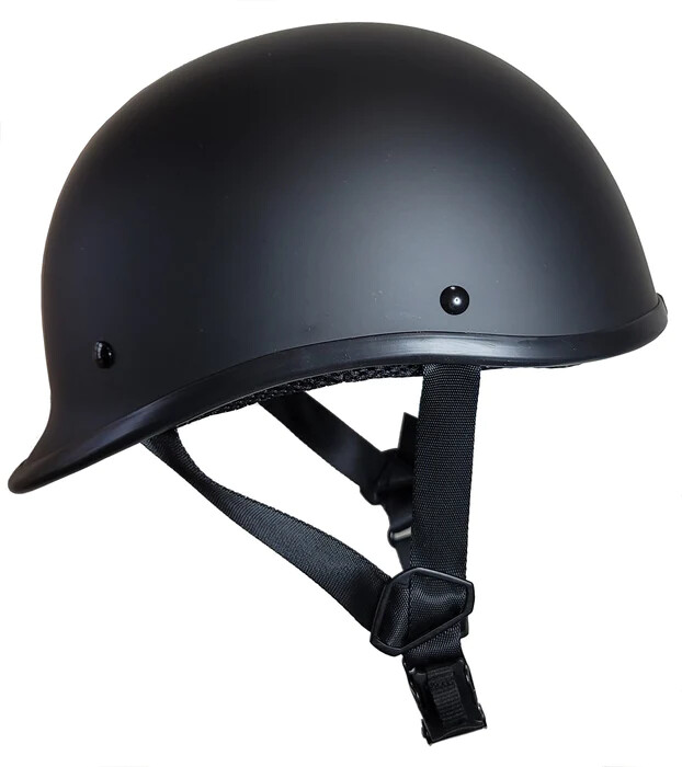 Crazy Al's Smallest lightest DOT Beanie Helmet Matte Black Switchback!
