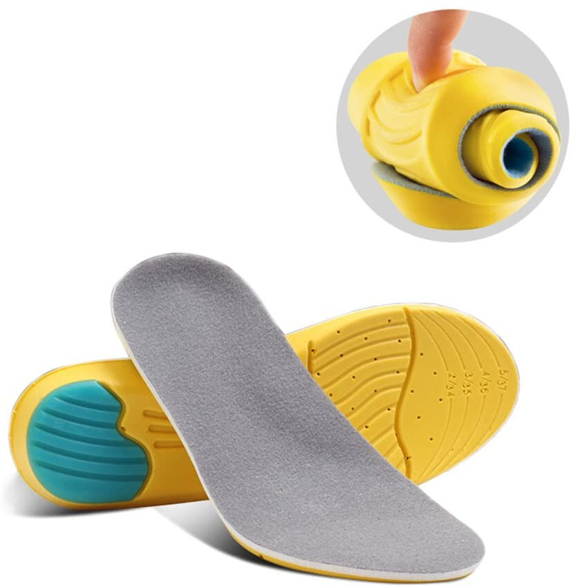 DRUnKQUEEn Shoe Insoles, Men's/Women's Full Length Comfort Breathable Plantar Fa