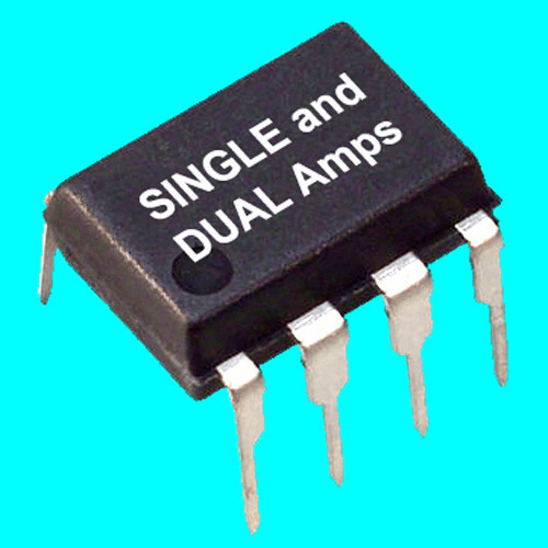 (14) pc LINEAR OP-AMP Assortment - Mix of 7 types of Single & Dual DIP8 Op-Amps