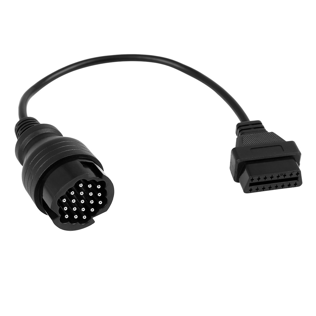 DC 12V 19 Pin to 16 Pin 40cm Length OBD2 Diagnostic Connector Cable for Porsche