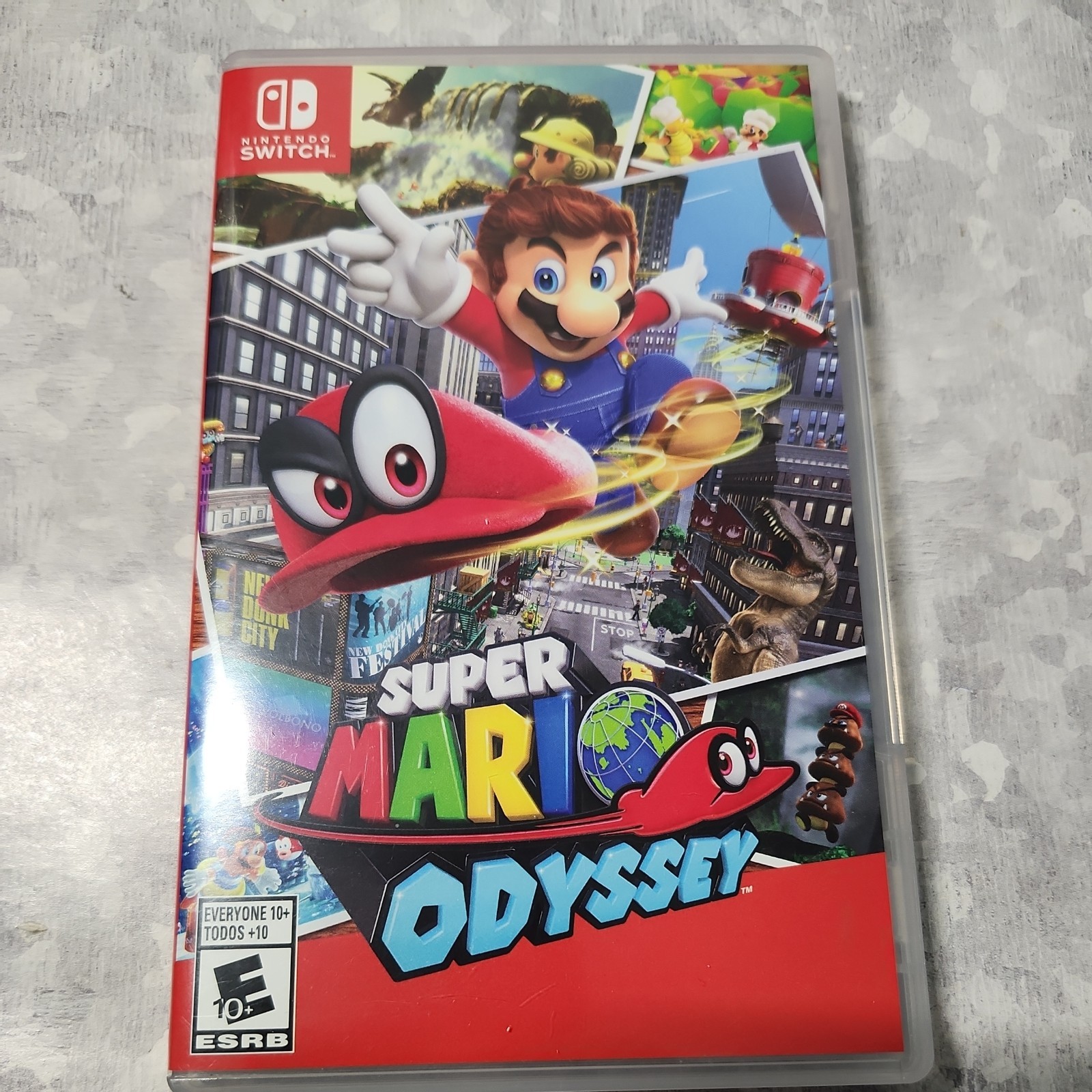 Nintendo Switch Super Mario Odyssey game case only