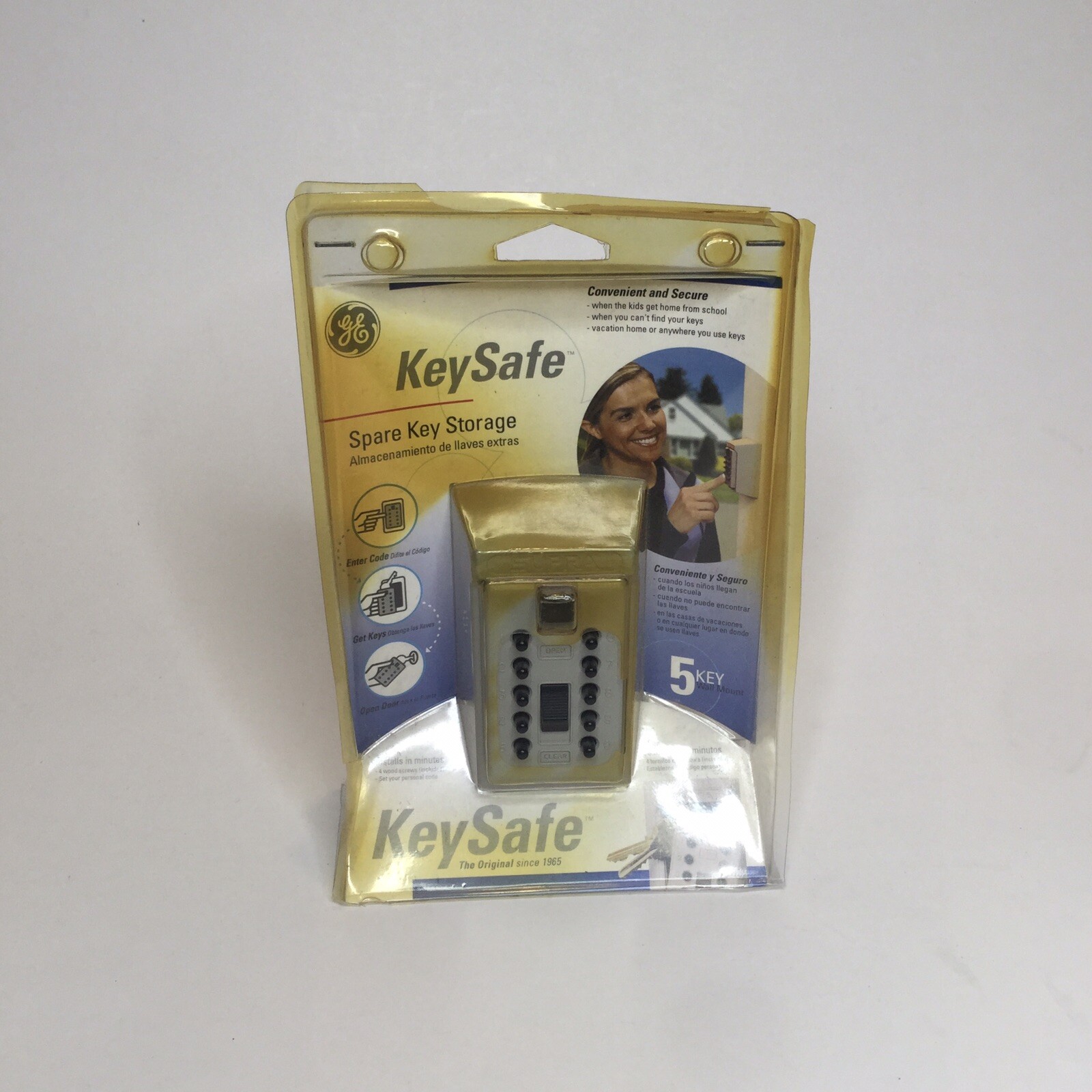 SUPRA GE KeySafe Spare Key Storage 5 Key Wall Mount