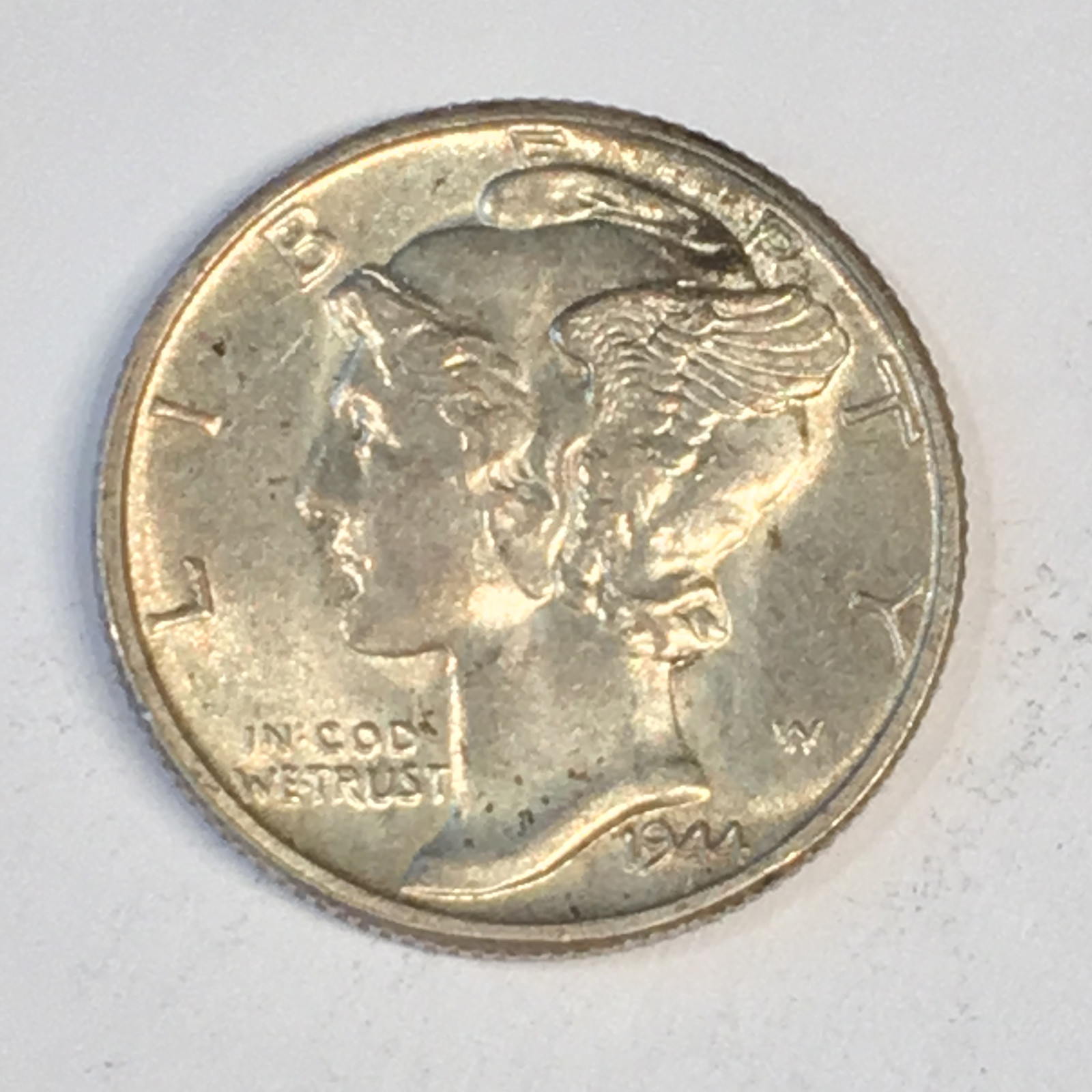 1944 Mercury Dime - Nearly Uncirculated - High Quality Scans #C145