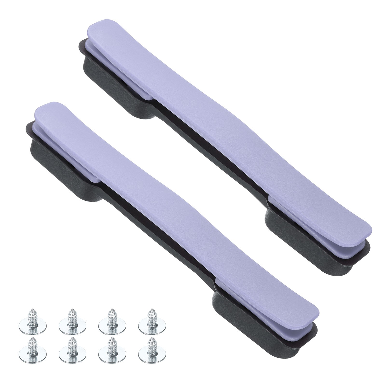 2Pcs Luggage Handle Replacement with Screws 8.5 Inch Suitcase Handle Purple