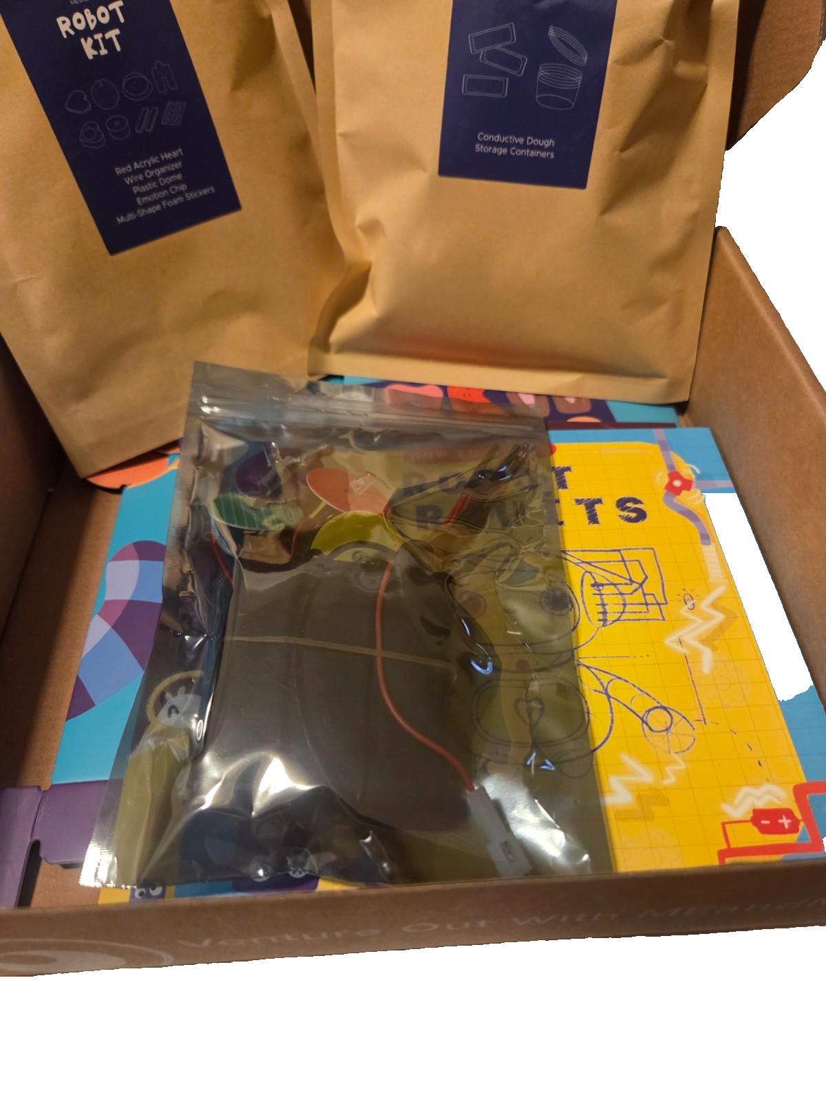 MEandMine Aha! Emotion Science - Emotion Robot Kit (plain box variant)
