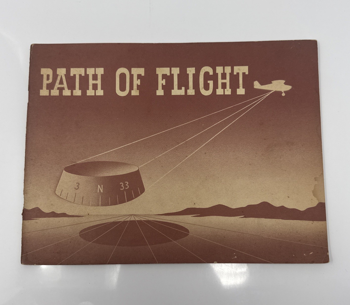 Vintage 1957 Path of Flight Practical Information About Navigation of Aircraft