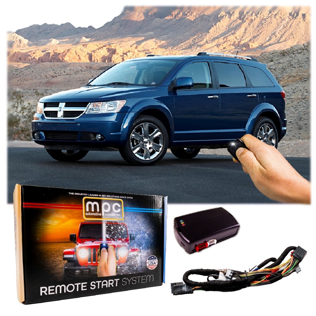 OEM Remote Activated Remote Start Kit For 2008-2010 Dodge Journey - Prewired