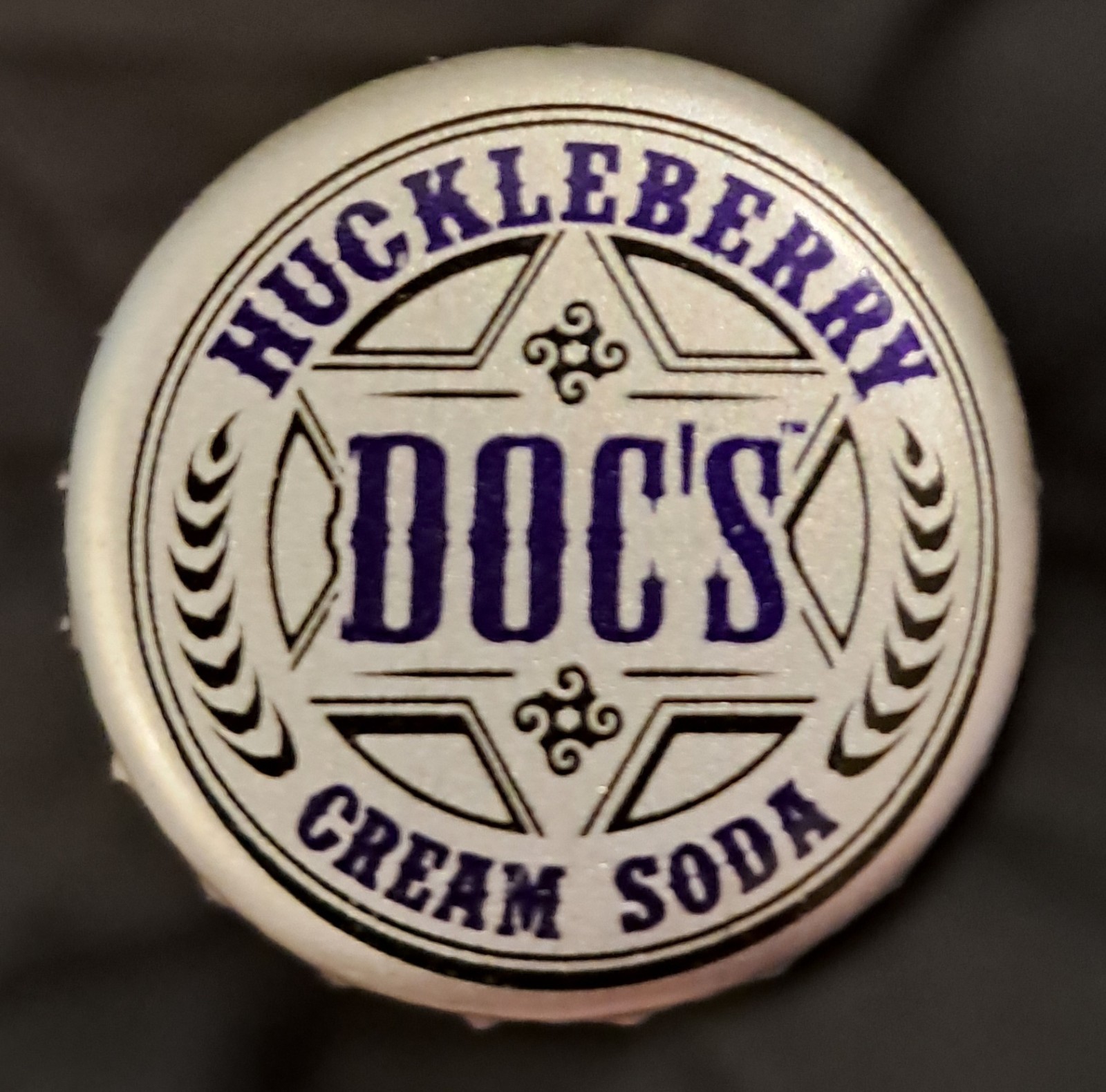 Doc's Huckleberry Cream Soda