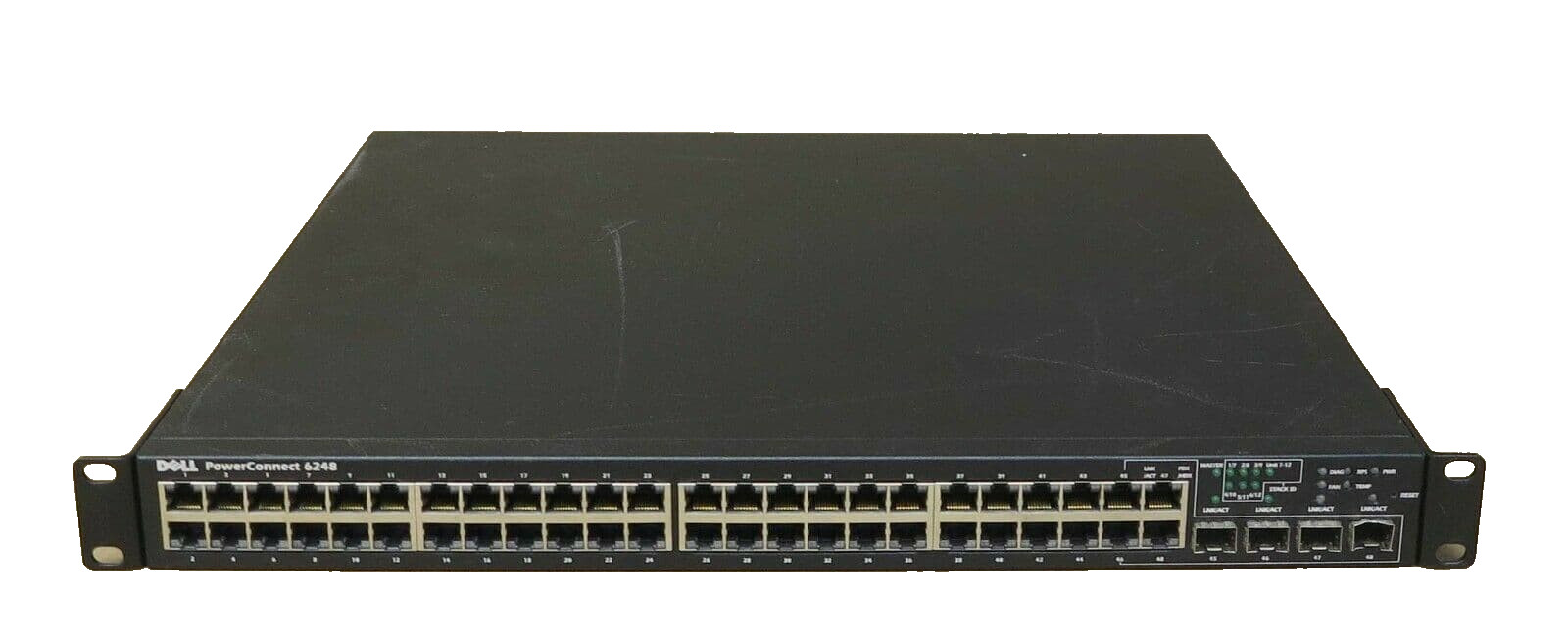 Dell 48-Port + 4-SFP Switch PowerConnect 6248 Layer 3 Fully Managed 1U Rackmount