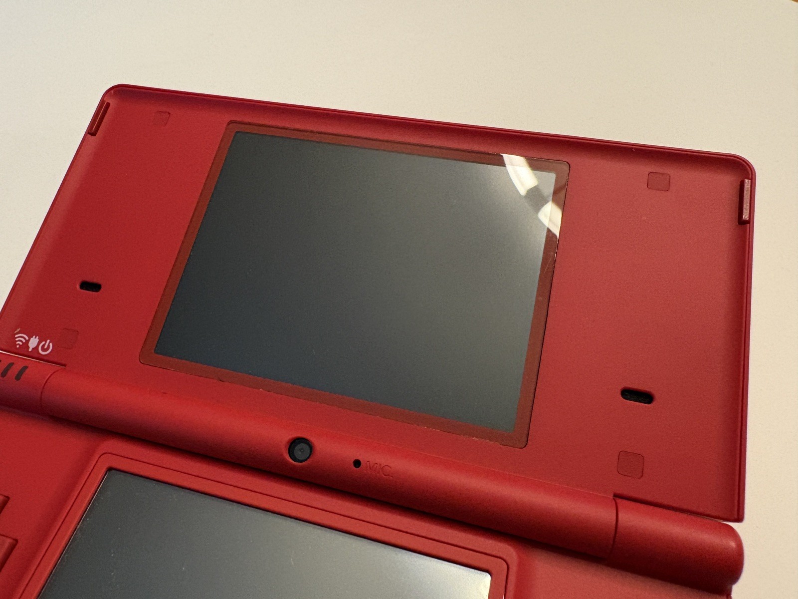 Nintendo DSi Matte Red Handheld Console Brazilian Export Edition RARE