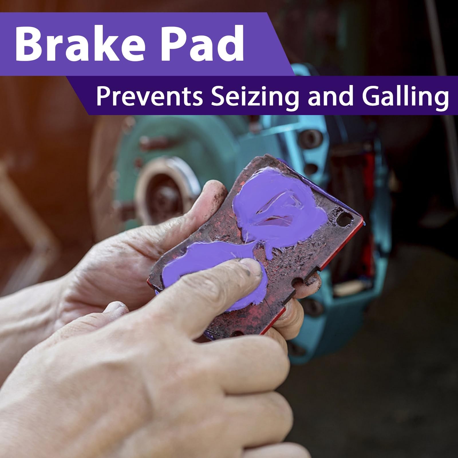 Keze High Temp Ceramic Brake Caliper Grease 1 Pack-8 OZ,