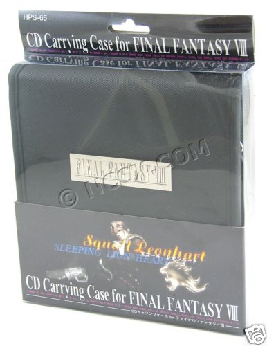 Final Fantasy VIII CD Carrying Case (1999) Brand New Japan Import Accessory