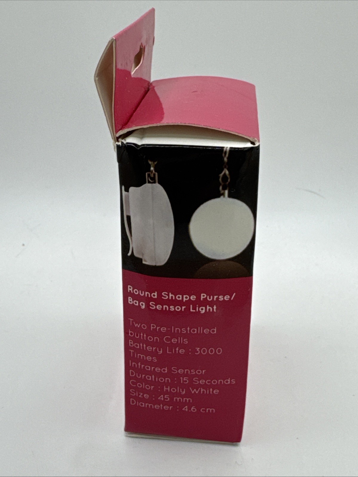 Deja Royal Purse Buddies - Round Purse Hanger & Sensor Light Set