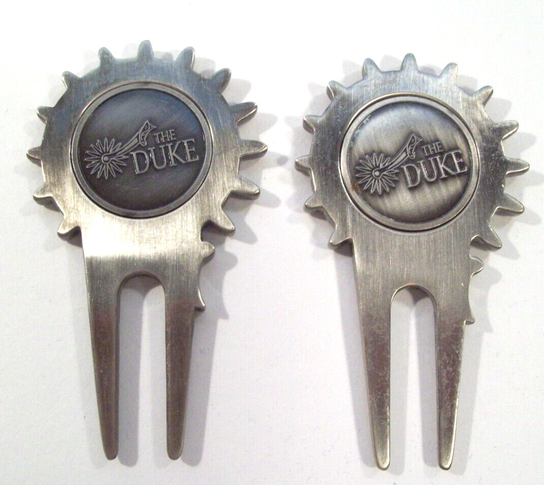 The Duke Boot Spur Golf Divot Tool & Ball Marker Lot