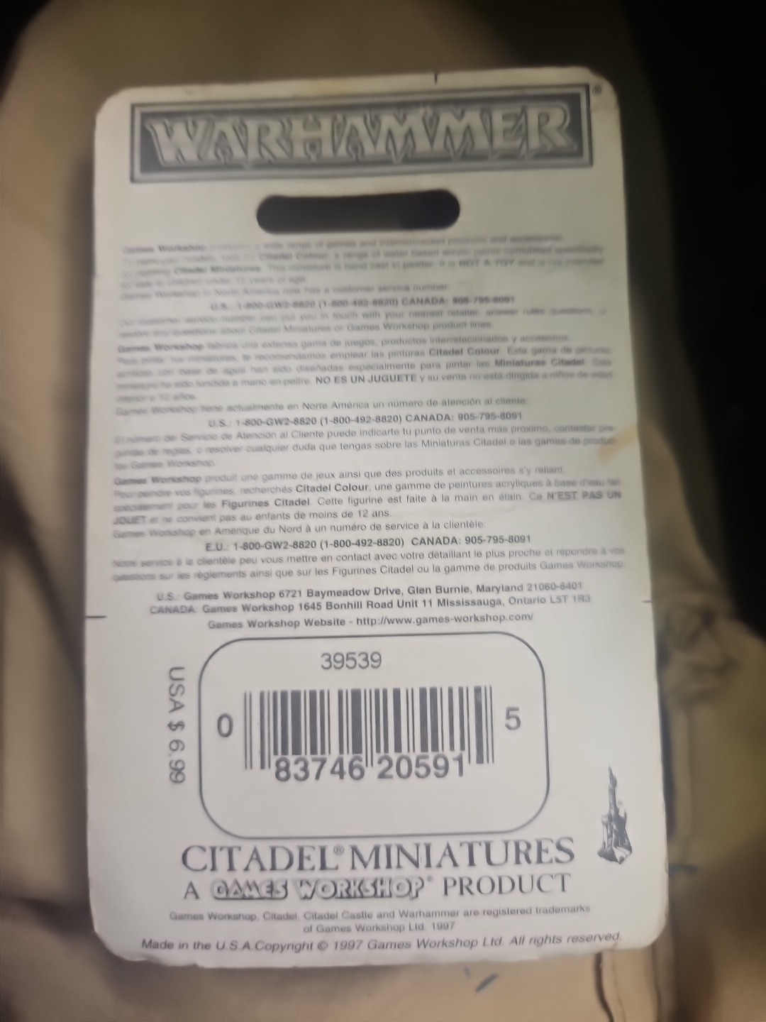 Warhammer Fantasy Siege Arrow Slits Pack NIP Games Workshop OOP
