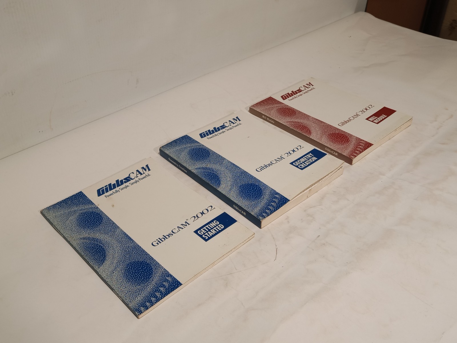 GibbsCAM 2002 manuals lot Getting Started Geometry Creation Mill Module